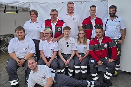 Gruppenfoto der Helfenden bei Schützenfest in Birken Honigsessen 2026