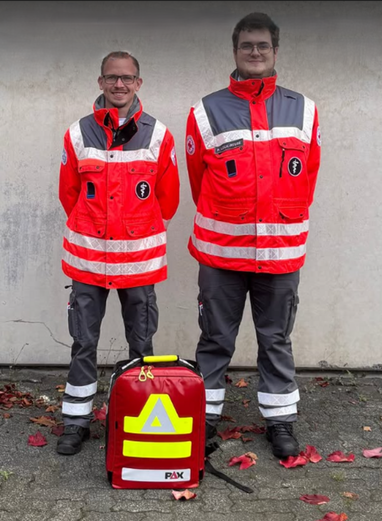 Foto unserer neuen Sanitäter in der DRK-Bereitschaft Betzdorf