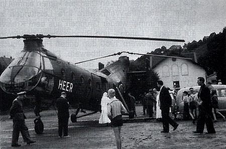 1.Hubschraubereinsatz_im_Kreis Hubschraubereinsatz Fünf Verletzte nach Staubexplosion in Scheuerfeld