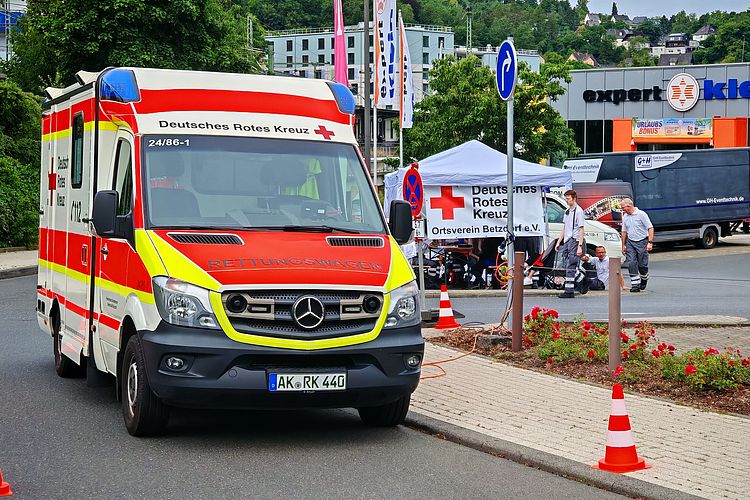 RTW und Unfallhilfsstelle zum Sanitätsdienst Siegtal Pur 2025