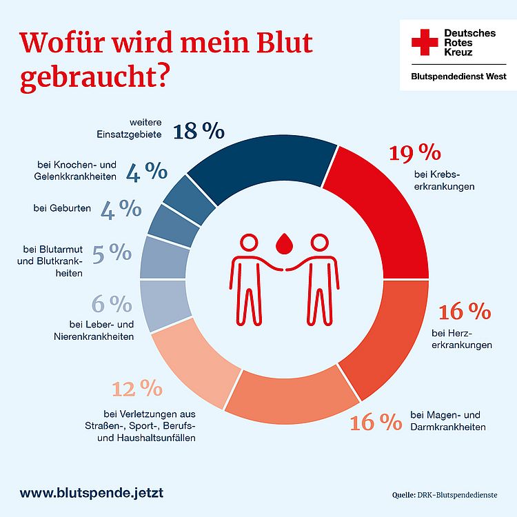 Abbildung zu Bedarfen der Blutspende.