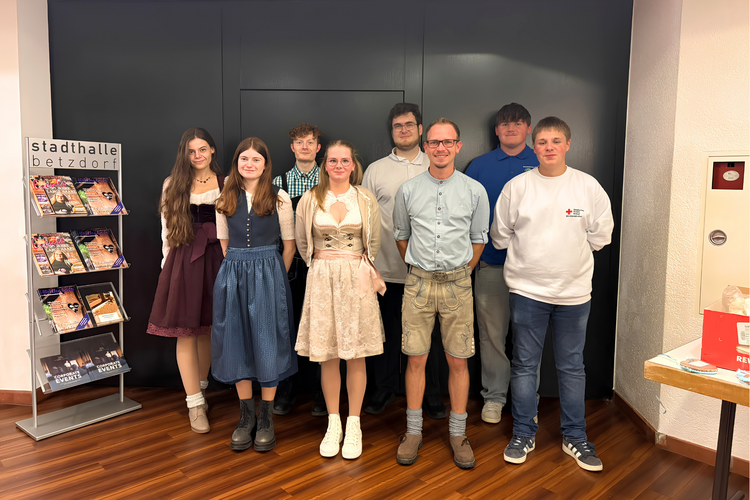 Gruppenfoto unser Helfenden des Ortsverein Betzdorf e.V. bei der Blutspende am 28.10.2026, (Foto: DRK)