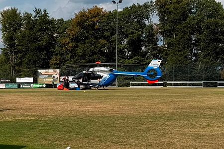Einsatz Löschhubschrauber (Foto: DRK)