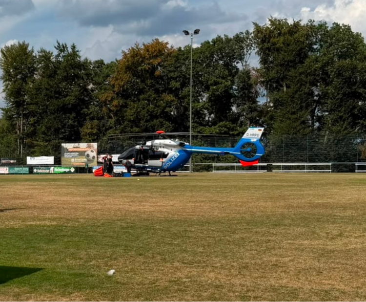Einsatz Löschhubschrauber (Foto: DRK)